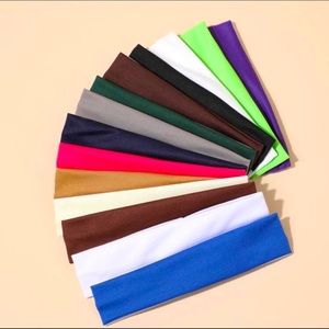 14 Headbands Multicolor - ***colors as shown in pic***